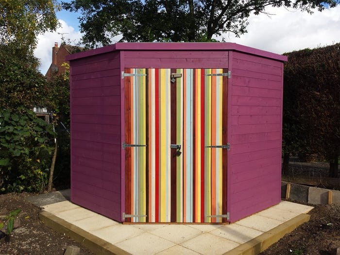 Customer’s Image: BillyOh Expert Tongue and Groove Corner Workshop Shed