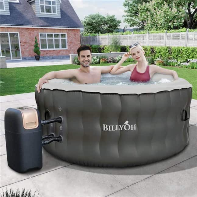 BillyOh Respiro Inflatable Hot Tub with Jets 4-6 People