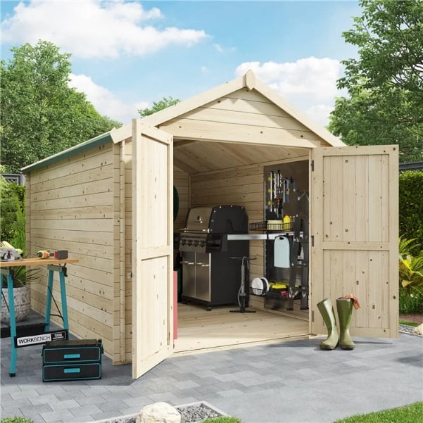 BillyOh Pro Apex Log Cabin Shed