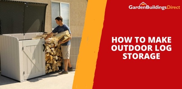 How to Make Outdoor Log Storage