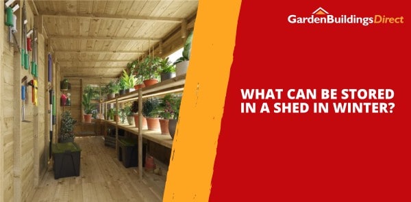 What Can Be Stored in a Shed in Winter?