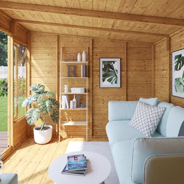 BillyOh Bella Tongue and Groove Pent Summerhouse Classic