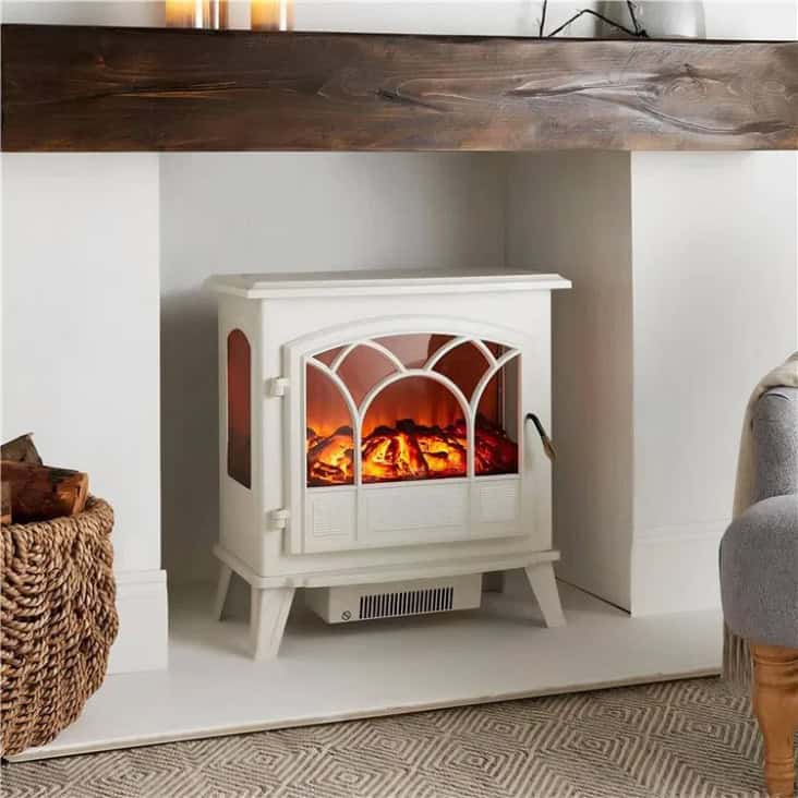 Large Panoramic Electric Stove Heater 1800W