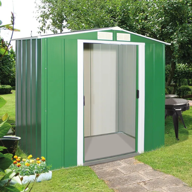 Sapphire Apex Metal Shed