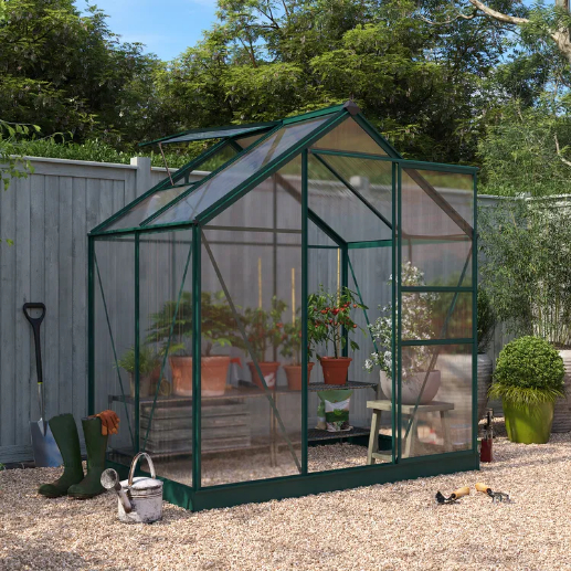 BillyOh Rosette Hobby Aluminium Polycarbonate Greenhouse