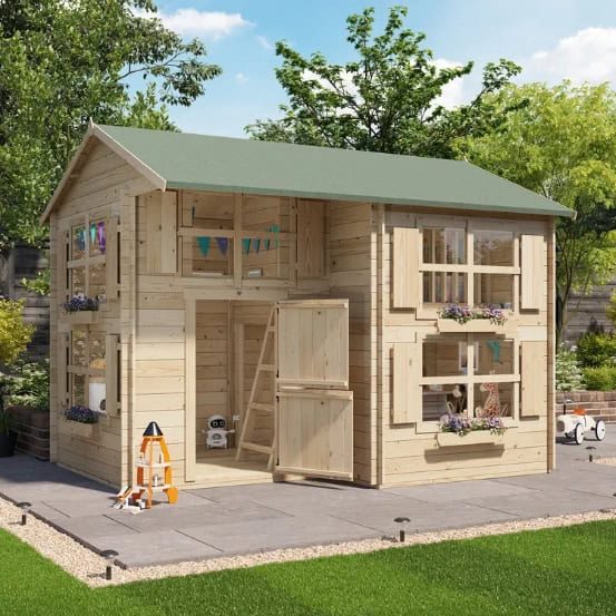 BillyOh Annex Log Cabin Playhouse