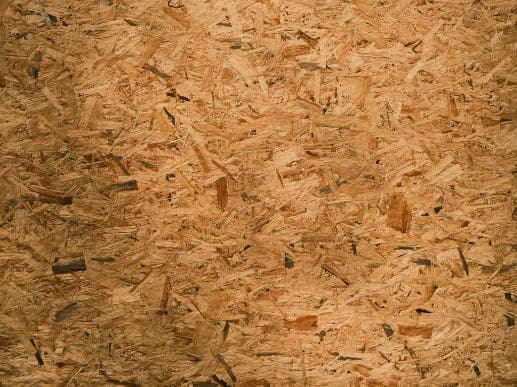 Close-up OSB board.