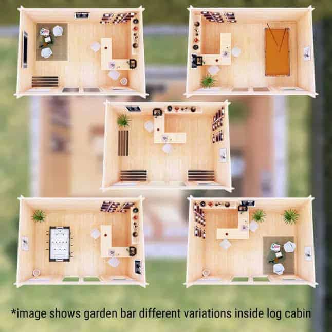 BillyOh Nightjar Garden Bar Table