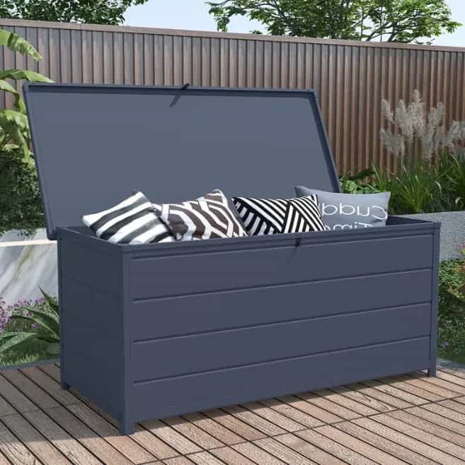 BillyOh Swindon Plastic Garden Storage Box Grey