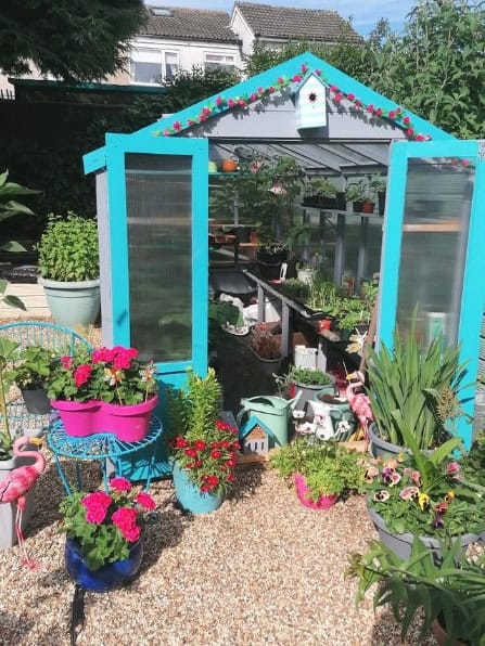 (Customer’s Image: BillyOh 4000 Lincoln Wooden Polycarbonate Greenhouse)