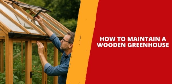 How to Maintain a Wooden Greenhouse