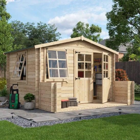 [Wooden Shed Cladding] BillyOh Clubman Heavy Duty Shed Log Cabin