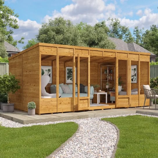 BillyOh Switch Pressure Treated Pent Summerhouse