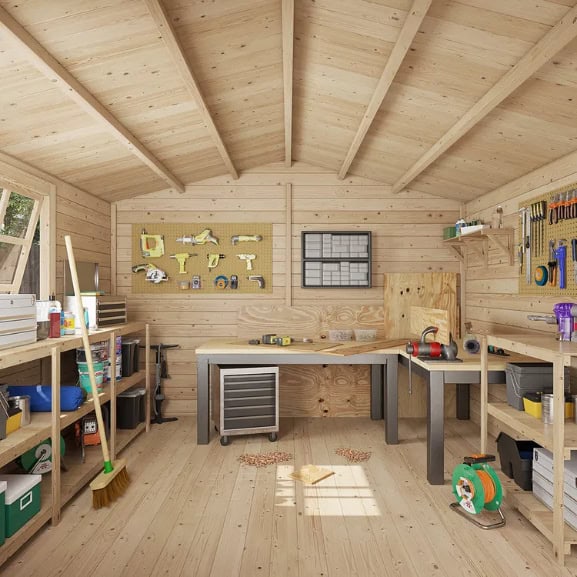 BillyOh Clubman Heavy Duty Shed Log Cabin