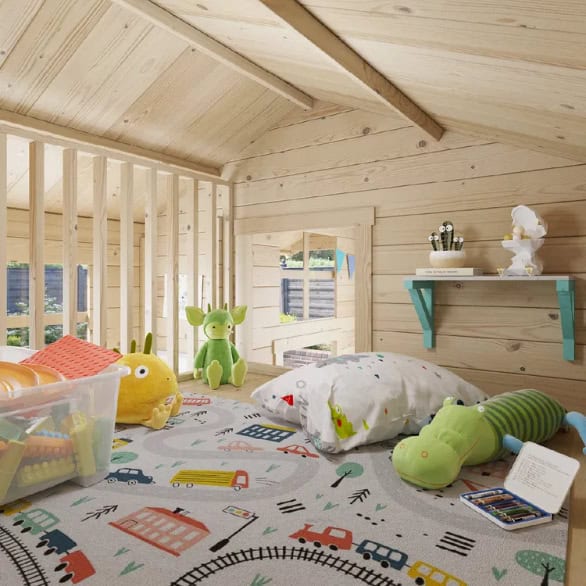 BillyOh Annex Log Cabin Playhouse