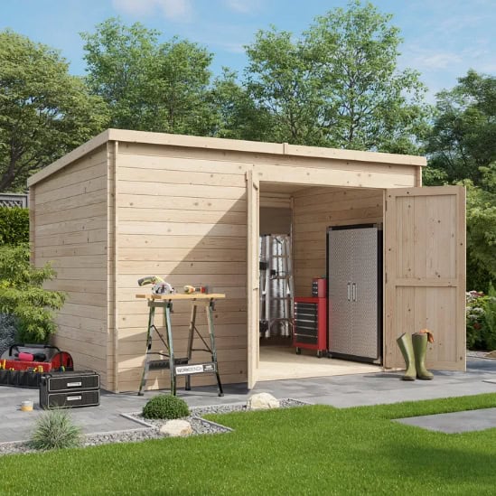 BillyOh Pro Pent Log Cabin Shed
