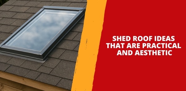 Shed Roof Ideas | Ways to Improve the Look or Function of Your Shed