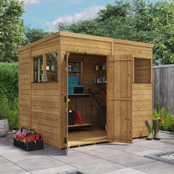 BillyOh Pent Shed