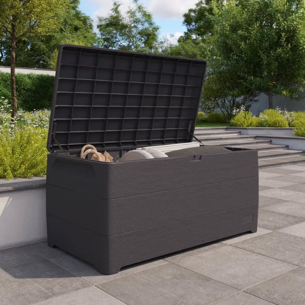 Duramax Cedargrain Durabox 416 Litre Plastic Storage Box