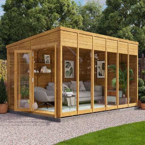 BillyOh Bella Tongue and Groove Pent Summerhouse