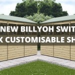The NEW BillyOh Switch Apex Garden Shed
