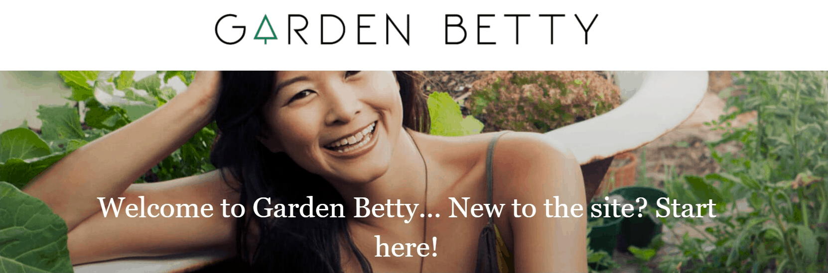 Garden Betty Blog banner