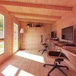 Mia Log Cabin – The Ideal WFH Log Cabin Office