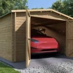 Aston Wooden Garage – The Perfect Vehicle Storage Solution